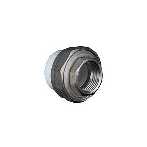 Racord olandez PPR, 25 mm, racord 3/4, filet interior, alb