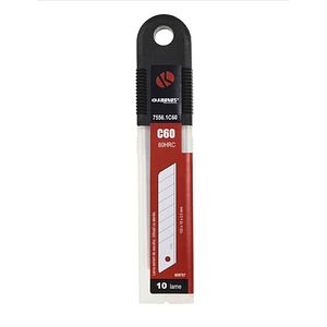Set 10 lame pentru cutter Kronus, otel carbon C60, 18 x 100 mm