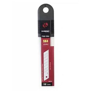 Set 10 lame pentru cutter Kronus, otel SK4, 18 x 100 mm