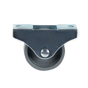 Rola simpla fixa pentru mobilier, 45 x 17 mm, 50 kg