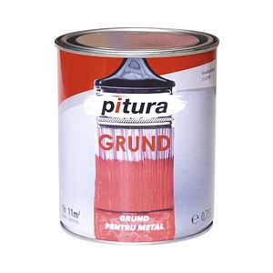 Grund pentru metal Pitura KOBER, 0.75L, gri
