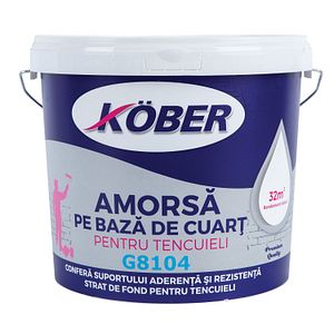Amorsa pentru tencuieli, alb, 4 L Kober