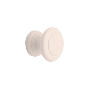 Buton usa, 32 x 27 mm, plastic, alb