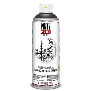 Spray vopsea PINTYPLUS Tech, negru mat, 400 ml