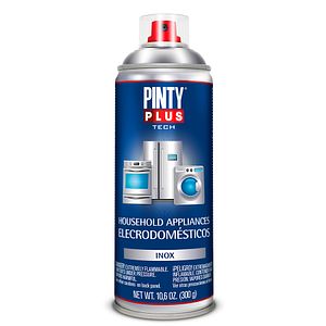 Spray vopsea pentru electrocasnice PINTYPLUS Tech, inox, 400 ml
