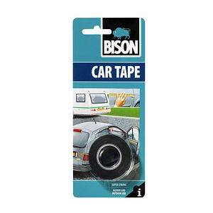Banda adeziva auto Bison, 12 mm x 1.5 m, negru