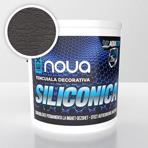 Tencuiala siliconica, gri inchis, 25 kg, 2-2.5 mm  Noua