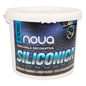 Tencuiala siliconica, 25 kg, maro deschis Noua