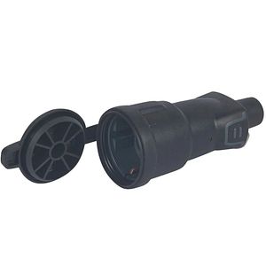 Helium Priza Cauciucata cu Capac, IP44