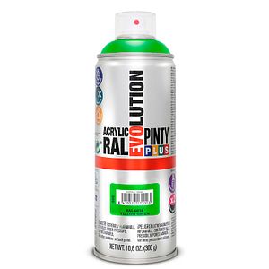Spray vopsea PINTYPLUS Evolution, verde galben, RAL 6018, 400 ml