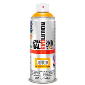 Spray vopsea PINTYPLUS Evolution, portocaliu narcisa, RAL 1007, 400 ml