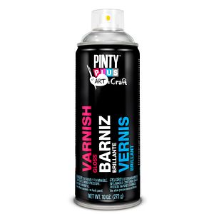 Spray vopsea lac PINTYPLUS, incolor lucios, 400 ml