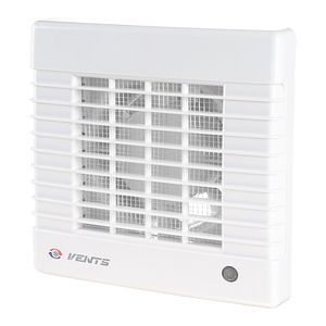 Ventilator baie cu timer VENTS, 14 W, 100 mm, alb