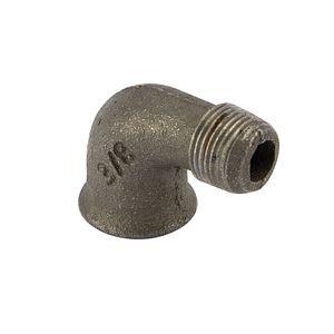Cot BERG MONTANA FITTINGS, exterior, 3/8", fonta, negru