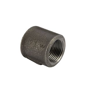 Mufa BERG MONTANA FITTINGS, interior, 1", metal, negru