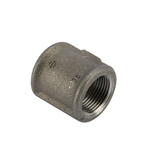 Mufa BERG MONTANA FITTINGS, interior, 3/4", metal, negru
