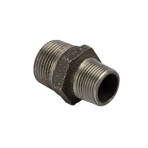 Reductie BERG MONTANA FITTINGS, exterior - exterior, 3/4", metal, negru