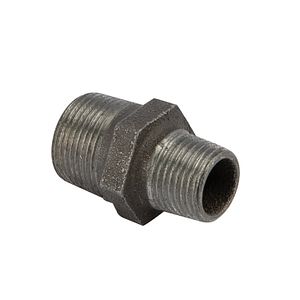 Reductie BERG MONTANA FITTINGS, exterior - exterior, 1/2", metal, negru