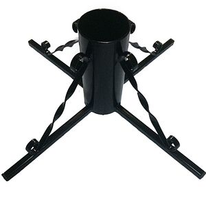 Suport pentru brad, D9 cm, metal, negru