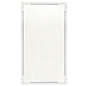 Plasa insecte FENSTERWELT, 88.6 x 48.6 cm, aluminiu, alb