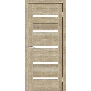 Usa interior DOORS Smart, cu geam, MDF, 60 cm, stejar