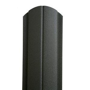 Sipca metalica gard, 150 x 10.7 cm, 0.45 mm, gri