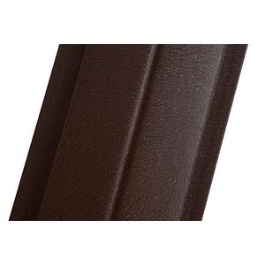 Sipca metalica gard, 150 x 10.7 cm, 0.45 mm, maro