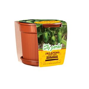 Set de cultivare Jalapeno, seminte ardei iute YURTA