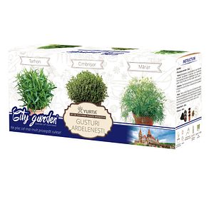 Set de cultivare plante aromatice YURTA, Colectia Mirodenii - Gusturi ardelenesti