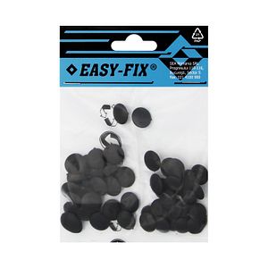 Capac plastic pentru cap inecat PZ2 SEA, negru, 50 buc