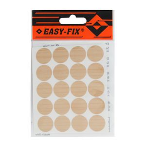 Capac mascare autoadeziv SEA, 20mm, fag, 40 buc