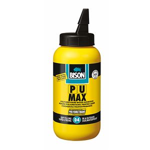 Adeziv poliuretanic BISON PU Max, transparent, 750 g