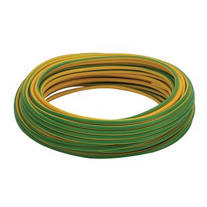 Cablu electric MYF, 4 mmp, cupru flexibil, verde galben , rola 25 m OmniCable