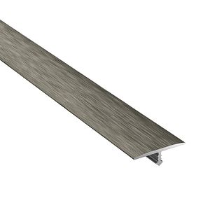 Profil de trecere parchet GOODHOME, aluminiu, 20 x 1860 mm, titan