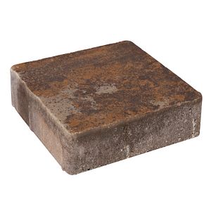 Pavaj gradina Semmelrock, 20 x 20 x 6 cm, beton, rosu, 25 buc/mp