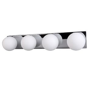 Spot GOODHOME Dorres, 4 x 4.2W, lumina calda, argintiu
