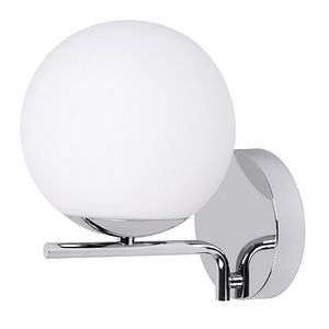 Aplica GOODHOME Dorres, 40W, lumina calda, argintiu