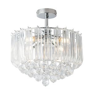 Lustra GLOBO Minnesota 15303D, E14, 4 x 40W, IP20, crom