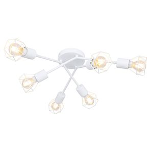 Plafoniera GLOBO Xara I 54802W-6, E14, 6 x 40W, IP20, alb
