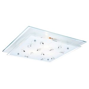 Plafoniera GLOBO Jasmina 40408-3, E27, 3 x 40W, IP20, crom-transparent