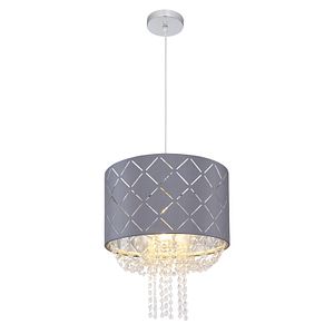 Lustra tip pendul, Gri, 40 W, 1 x E27  Globo Gray