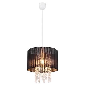 Lustra tip pendul, Negru, 60 W, 1 x E27  Globo Globo Pyra
