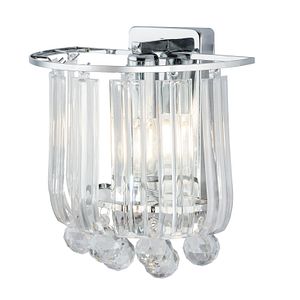 Aplica de perete GLOBO LIGHTING Minnesota, bec incandescent, E14, 40W, crom