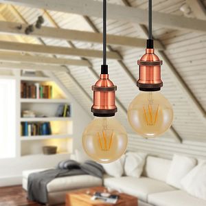 Lustra tip pendul, Cupru, 20 W, 1 x E27 Sanico Polux