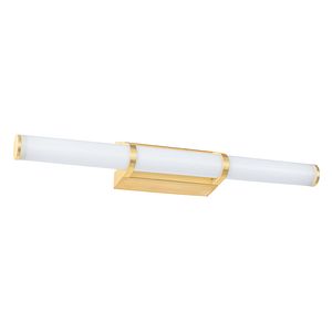 Aplica LED ITALUX LIGHTING Ronan, 960lm, 12W, alb cald, auriu