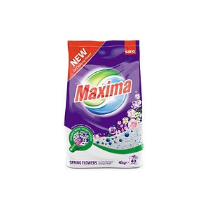 Detergent automat SANO Maxima Spring Flowers, 4 kg, 40 spalari