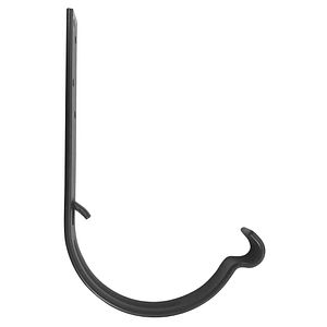 Carlig jgheab L 0.16 m, D 125 mm, gri Bravo