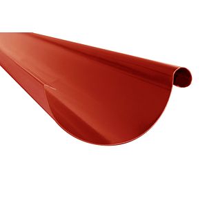 Jgheab L 3 m, D 125 mm, rosu Bravo