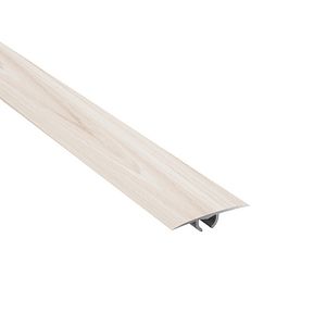 Profil de trecere GOODHOME, aluminiu, 93 x 3 cm, bej