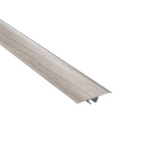 Profil de trecere GOODHOME, aluminiu, 93 x 3 cm, crem